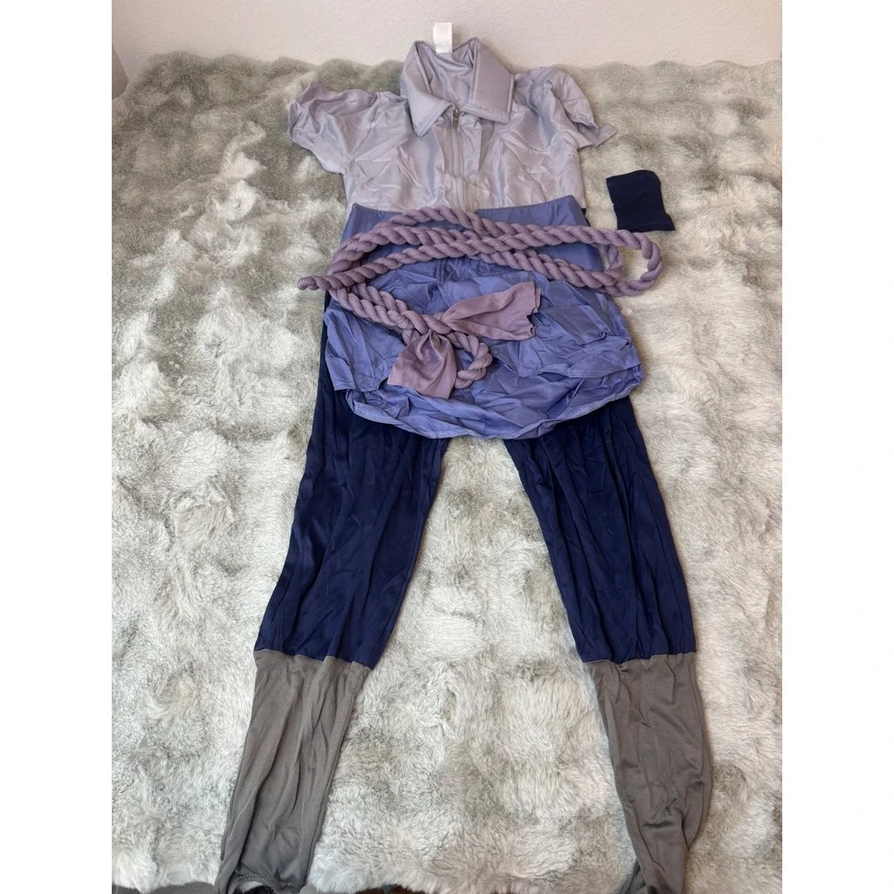 Naruto Shippuden Sasuke Uchiha Cosplay Costume Kids Medium 8-10 Spirit-0625